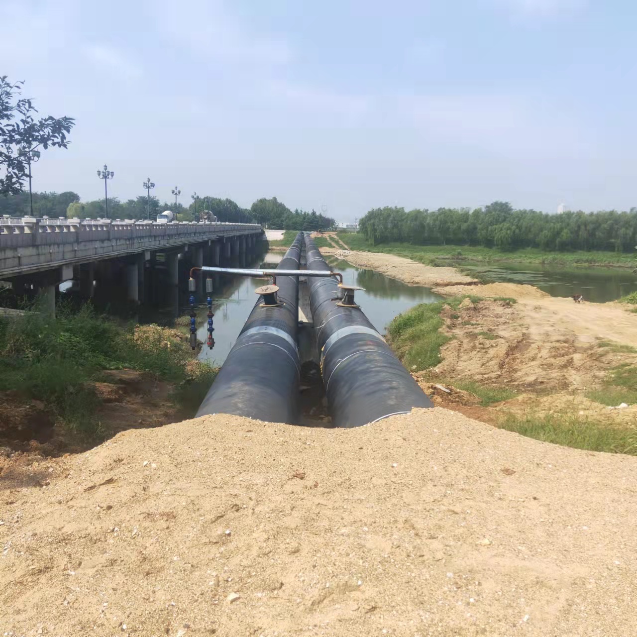 潼南管道长距离石油输油管道清洗